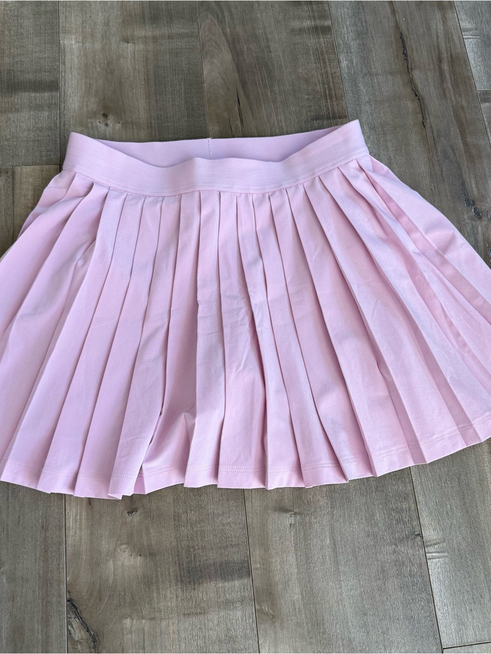 Athleta Girl Skort Pleated Tennis XL 14 Pink Orchid Elastic Waist Vented Shorts